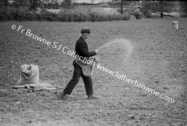 CASTING THE FERTILIZER